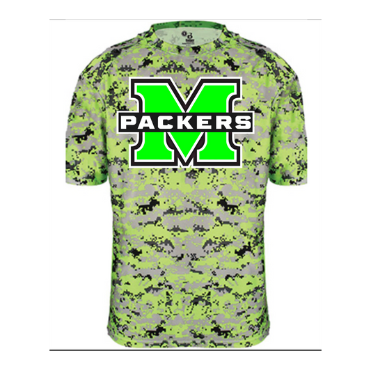 Madison County Packers Digital Youth Tee