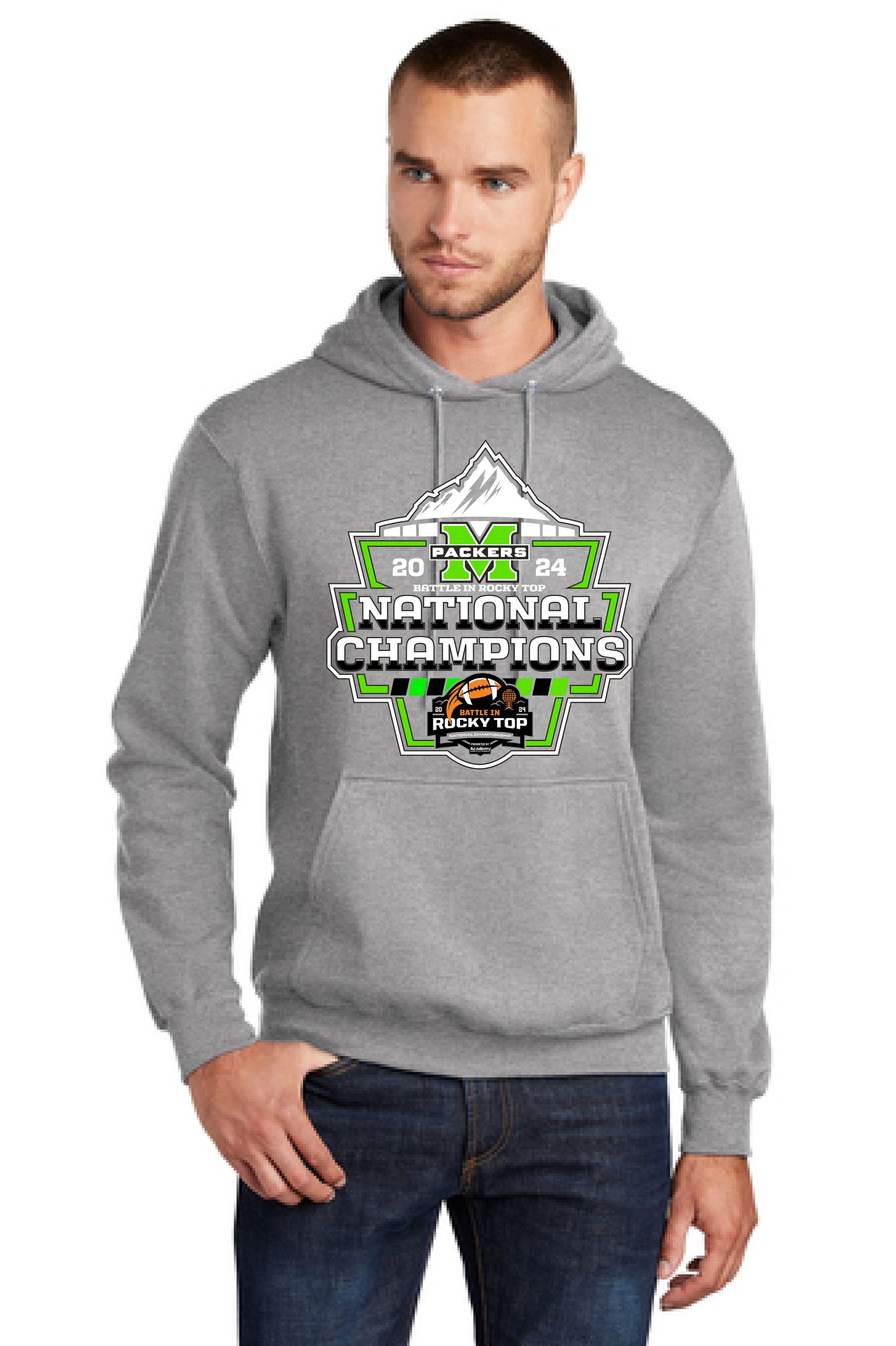 Madison County Packers Adult Hoodie