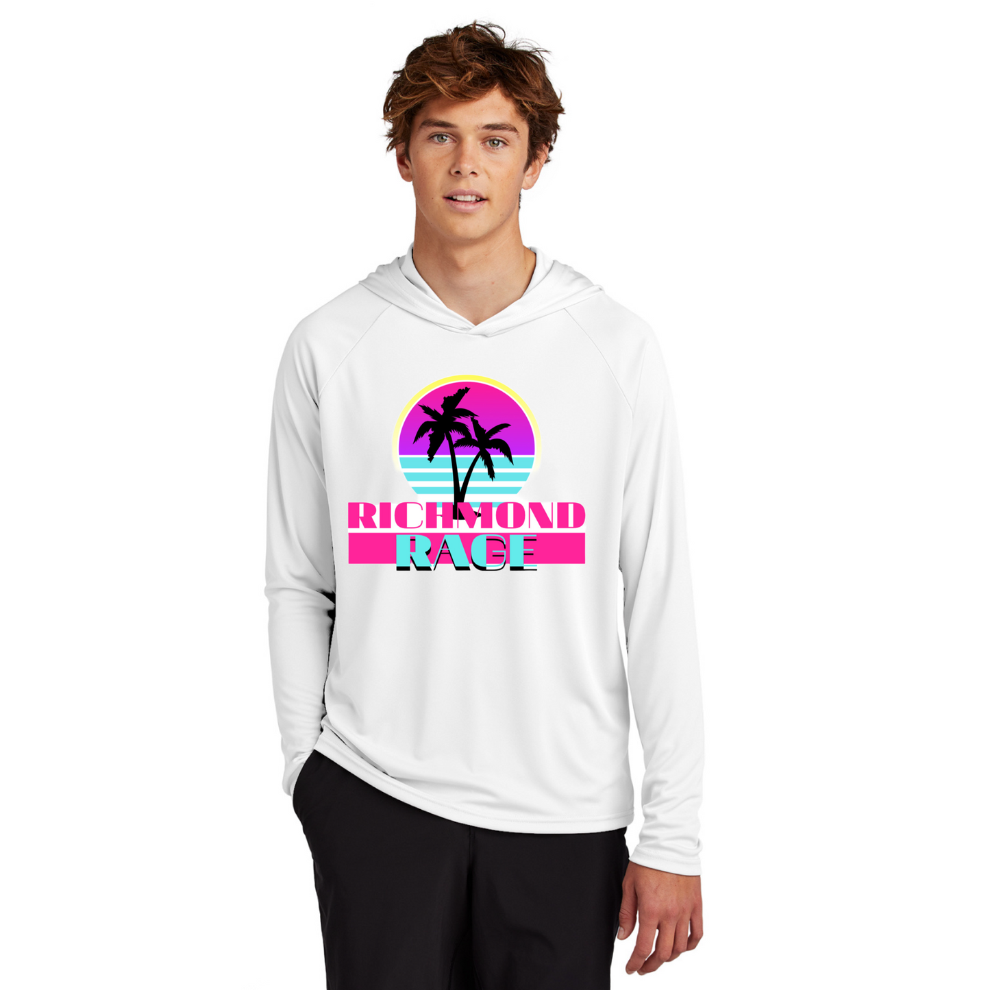Rage Destination Performance Pullover Hooded Tee
