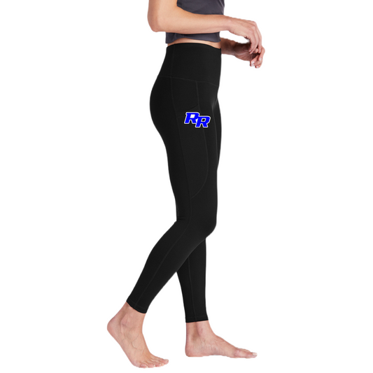 Sport-Tek ® Ladies High Rise 7/8 Legging