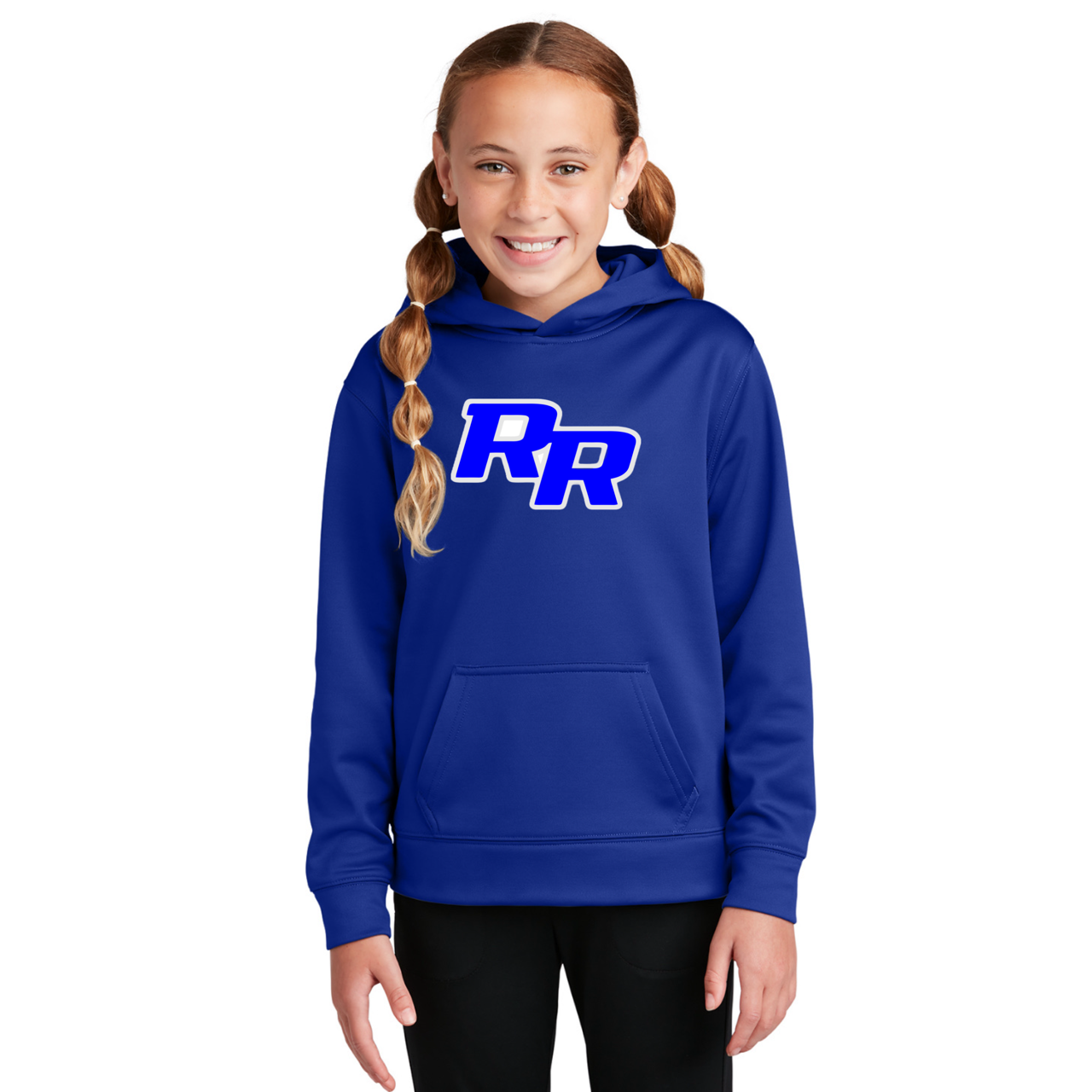 Sport-Tek® Youth Sport-Wick® Fleece Hooded Pullover