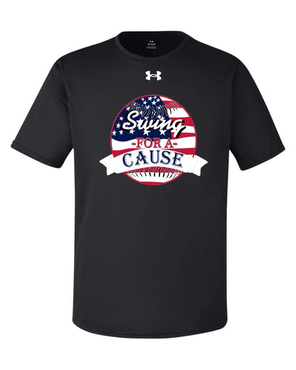 Swing For A Cause Under Armour Men's Team Tech T-Shirt