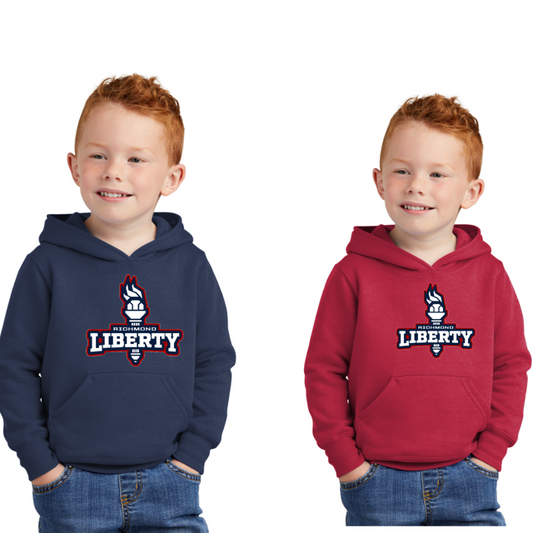 Port & Company® Toddler Core Fleece Pullover Hooded Sweatshirt