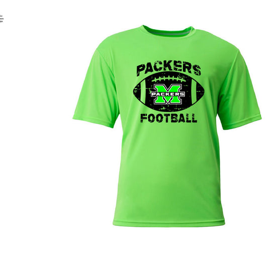 Distressed Packers Football T-Shirt