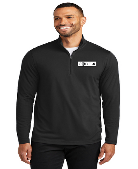 Men’s Port Authority® Dry Zone® UV Micro-Mesh 1/4-Zip