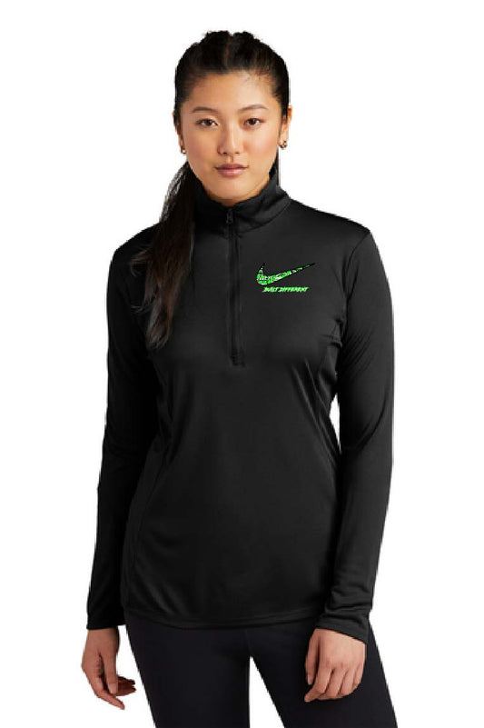 Women's Sport-Tek PosiCharge 1/4 Zip Nike Packers Logo