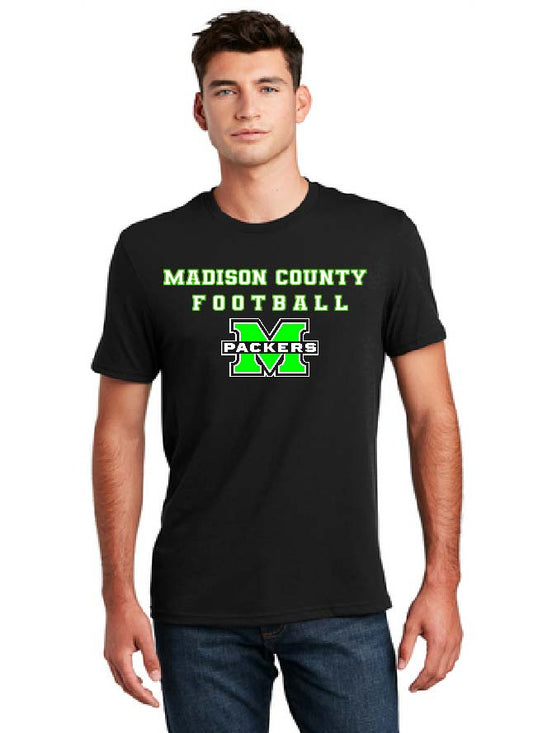 Unisex District Soft Cotton Madison County Packers Logo